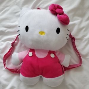 Hello Kitty plush backpack